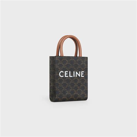 celine mini vertical cabas outfit|celine triomphe canvas tote.